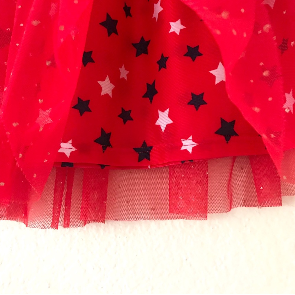 COPY - Teen Girls Patriotic Tulle Skirt Fourth of July - Picture 4 of 4